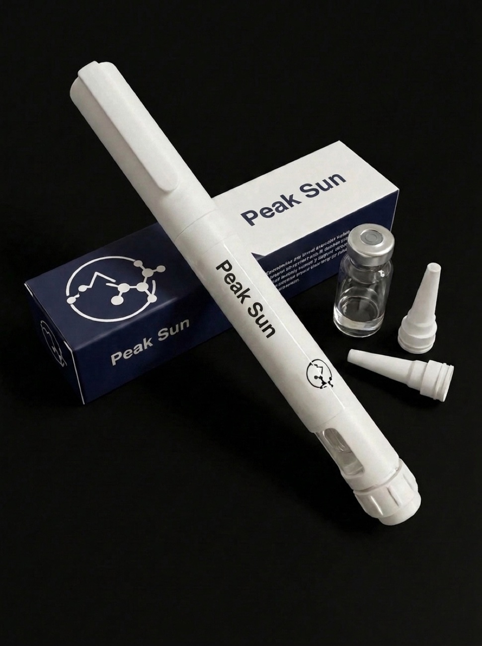 Peak Sun pen in hand